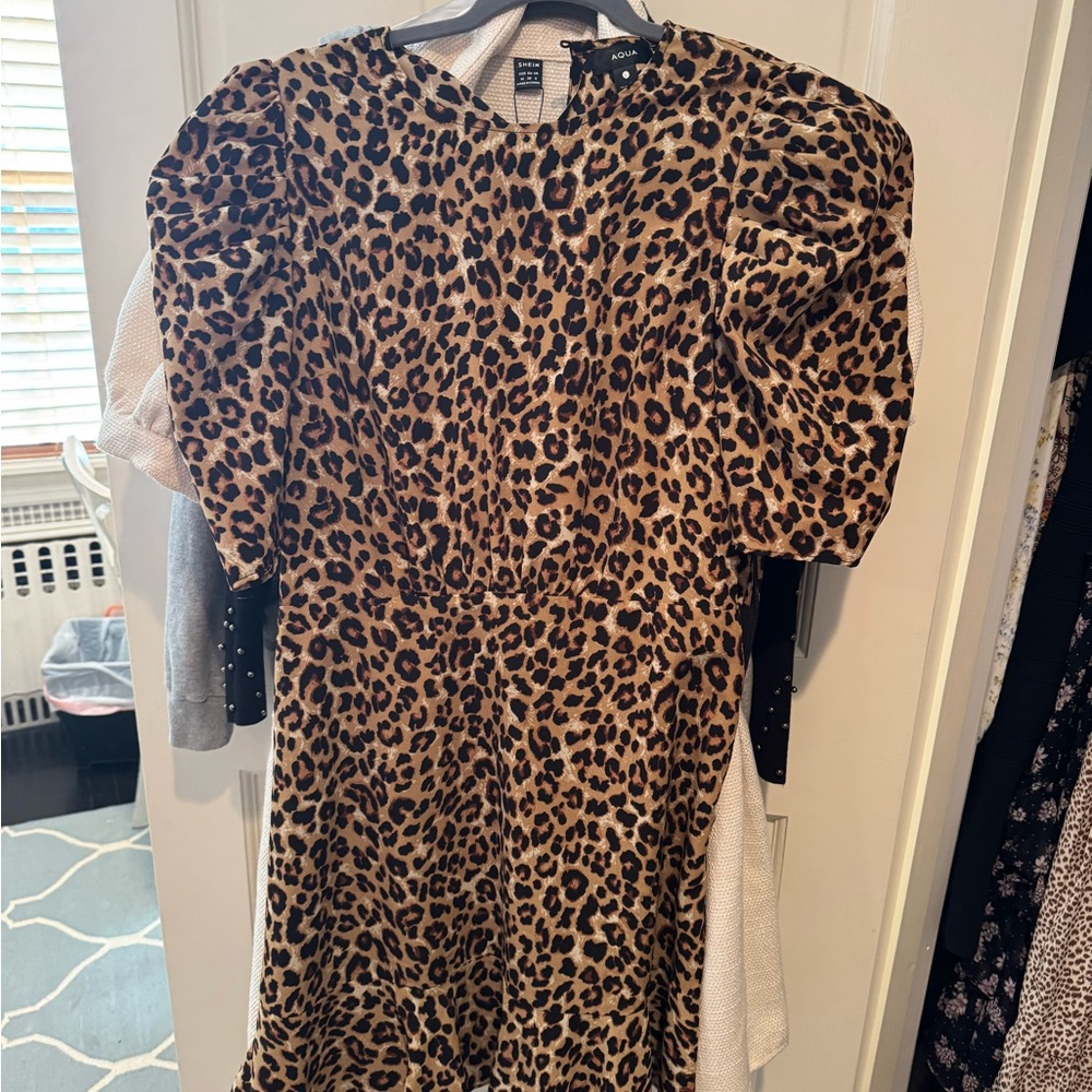 Leopard Print Dress